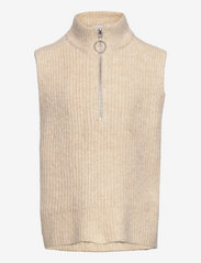 Grete Vest Knit - CREAM WHITE