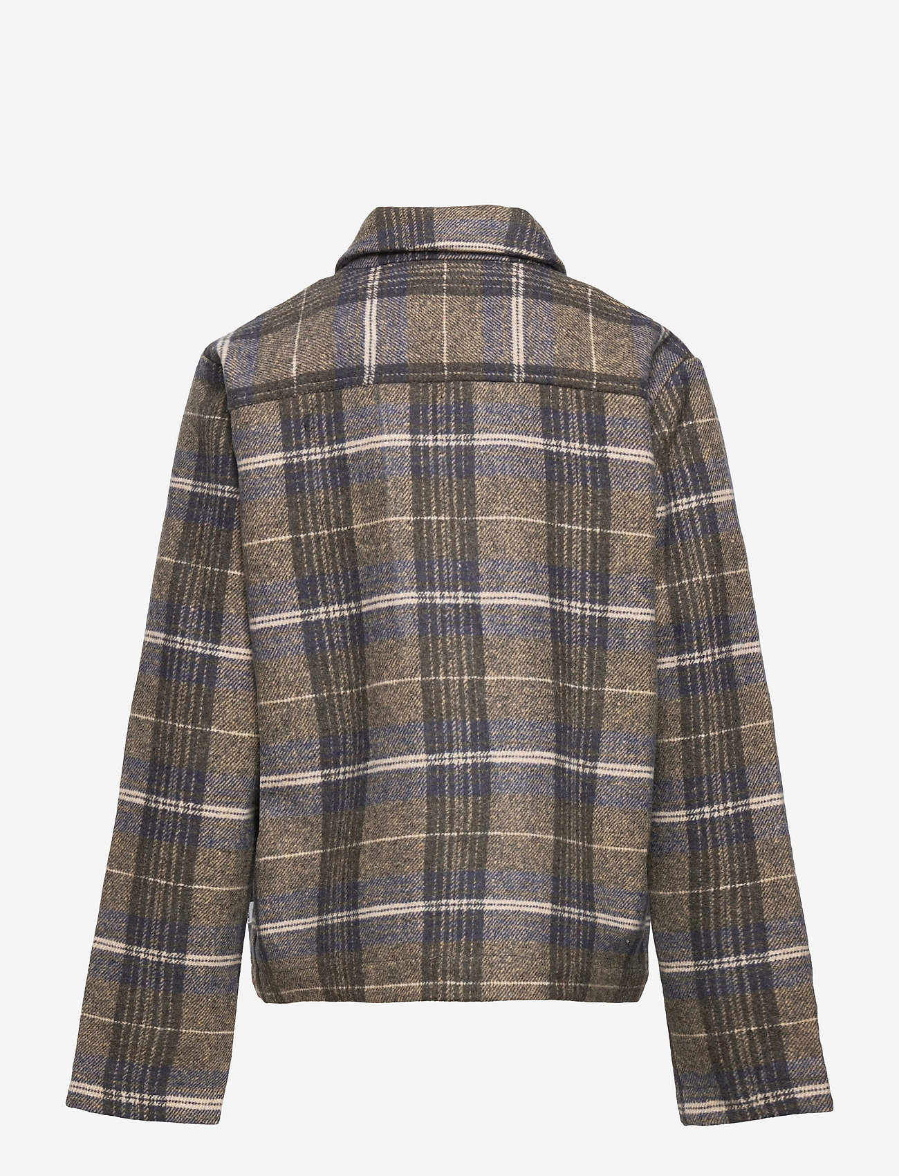 Grunt - Hans Check Sjacket - marškinių tipo švarkai - brown - 1