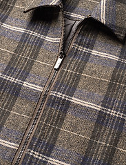 Grunt - Hans Check Sjacket - marškinių tipo švarkai - brown - 2