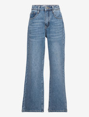 Grunt - Wide Leg Premium Blue - džinsi ar platām starām - premium blue - 0