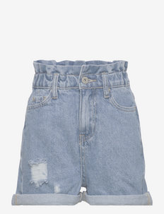 Yes Paper Bag Shorts Premium Blue, Grunt
