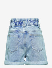 Grunt - Yes Paper Bag Shorts Standard Blue - korte jeansbroeken - standard blue - 1