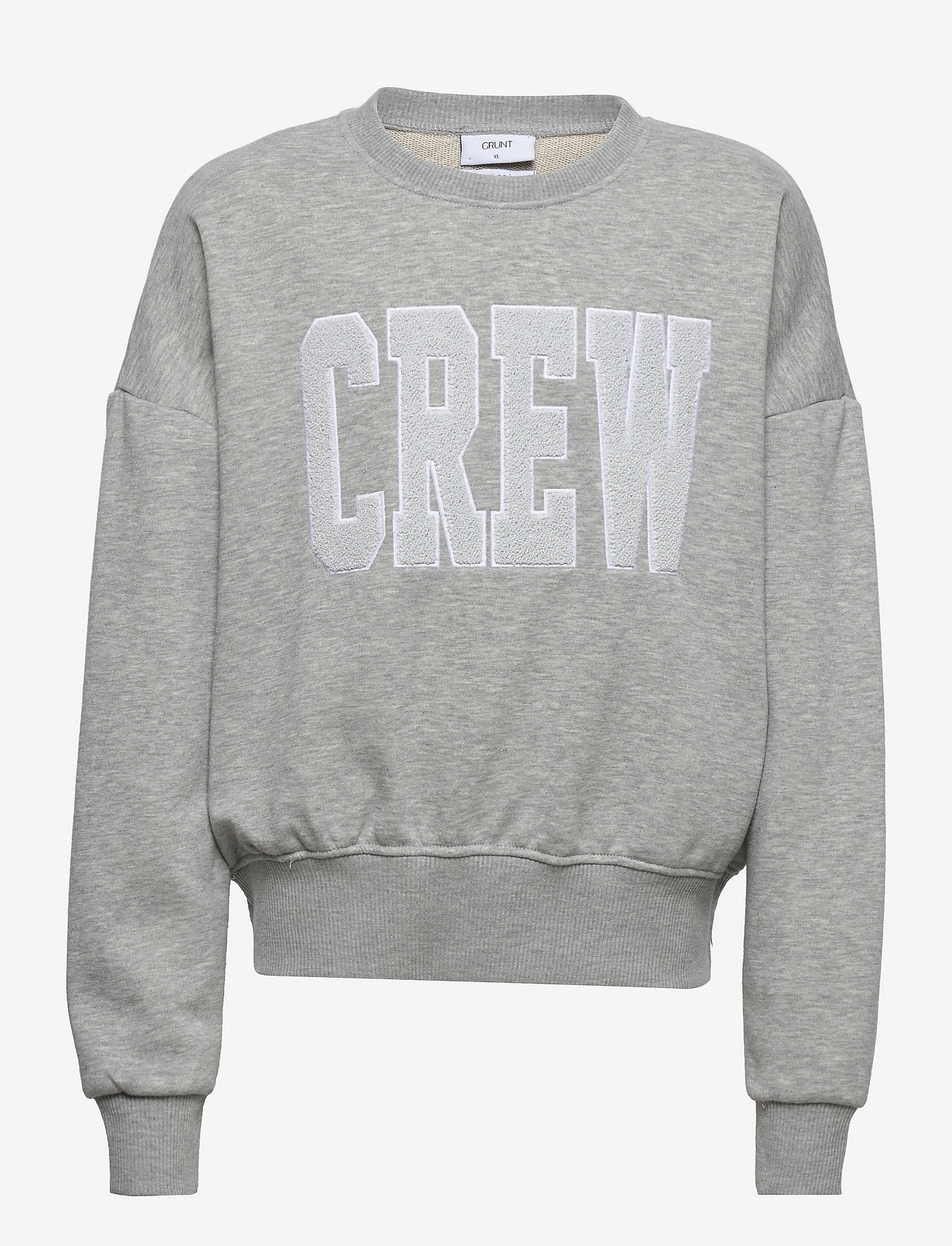 Grunt - Emma Crew Sweat - sweatshirts - grey melange - 0