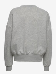 Grunt - Emma Crew Sweat - sweatshirts & hættetrøjer - grey melange - 1