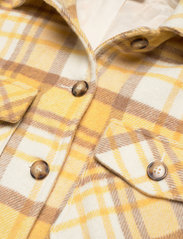 Grunt - Harper Check Jacket - overshirts - yellow - 2