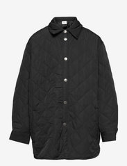 Kate Quilt Jacket - BLACK