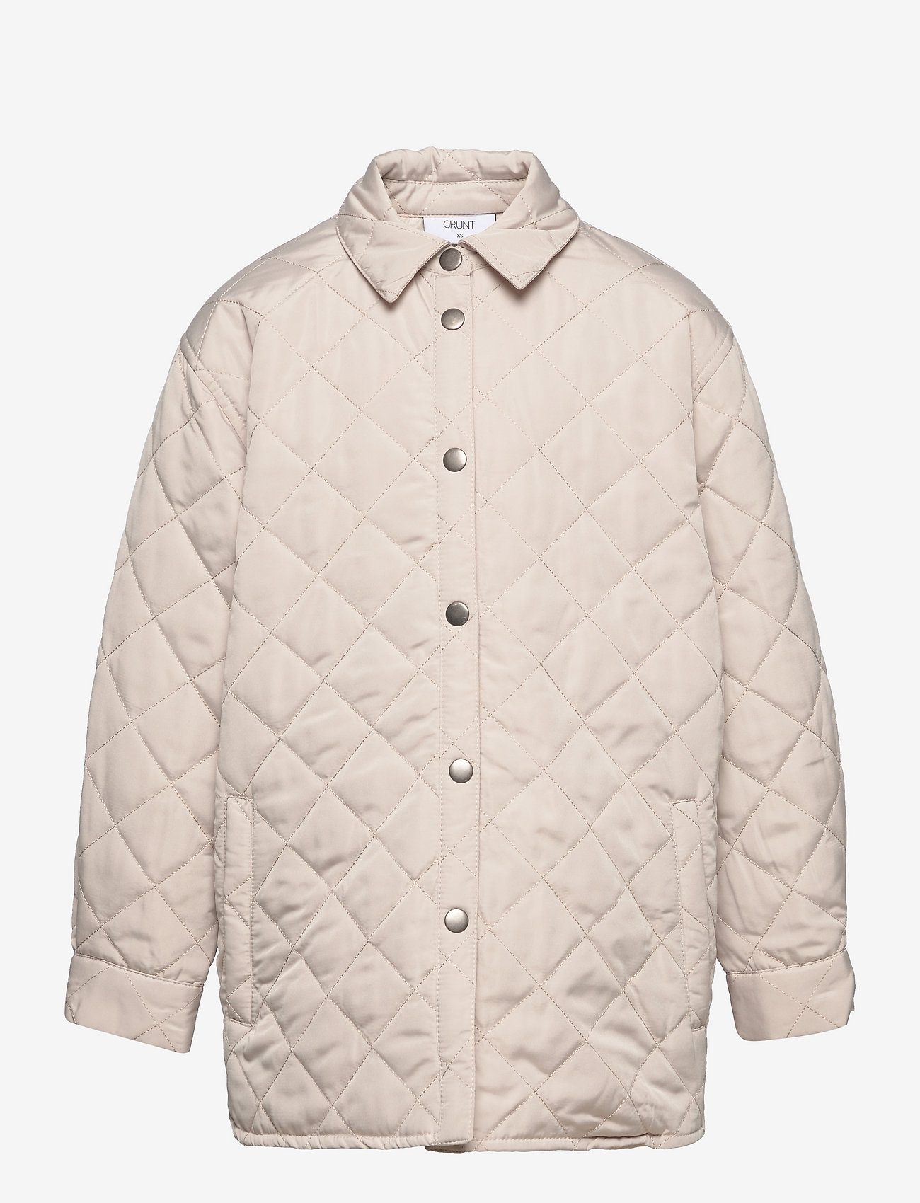Grunt - Kate Quilt Jacket - quilted jackets - off white - 0