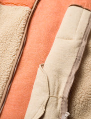 Grunt - Mel Pile Jacket - kurtka polarowa - orange - 4