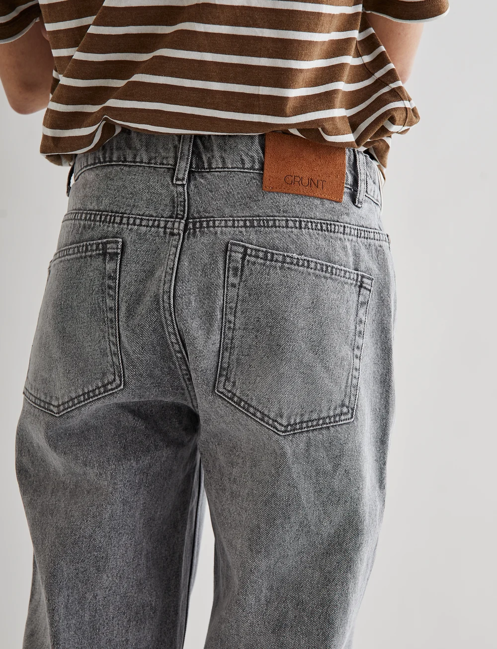 Grunt - GRStreet Loose Dark Grey - loose jeans - dark grey - 3