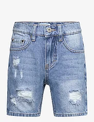 Grunt - Clint Premium Blue Shorts - jeansowe szorty - premium blue - 0