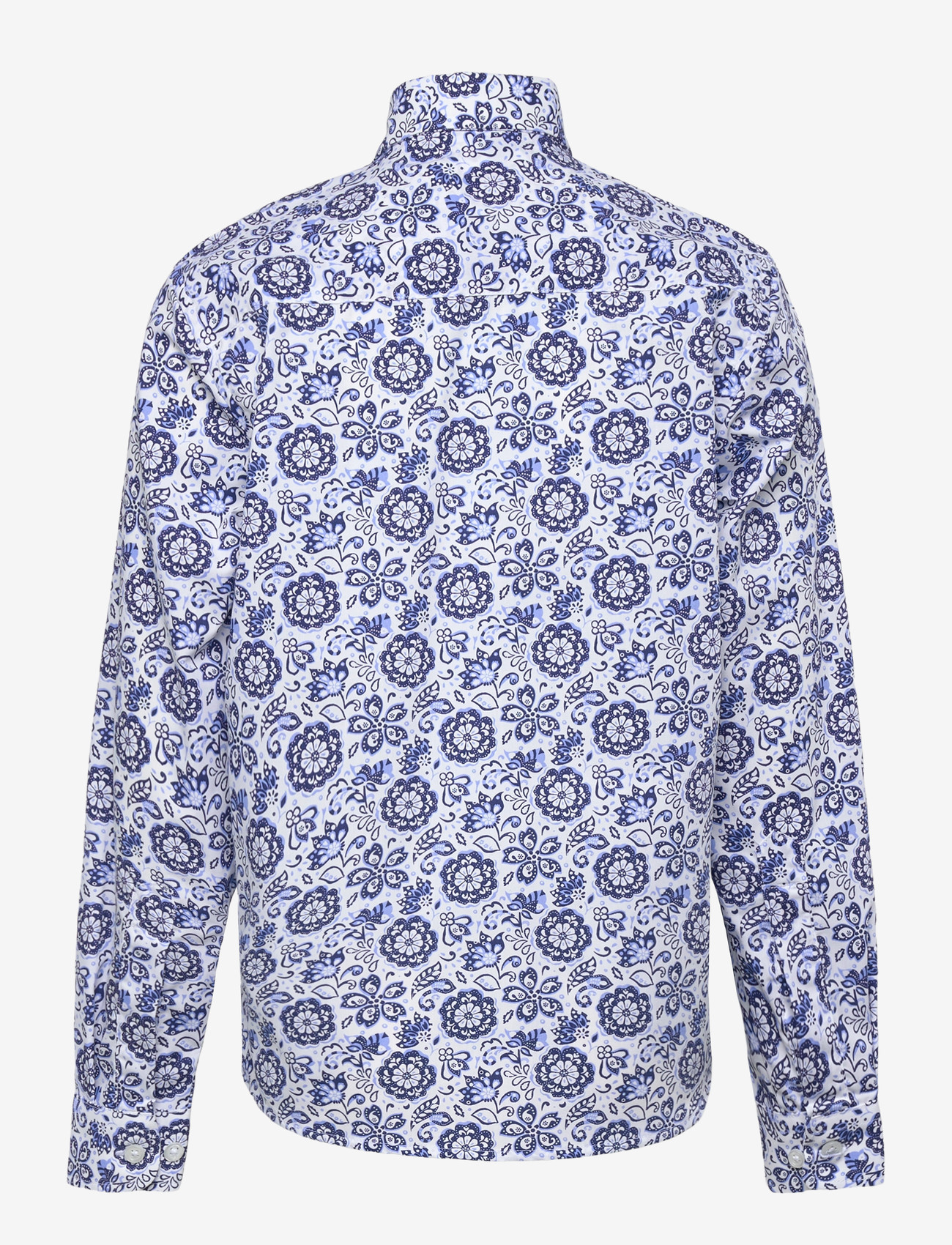 Grunt - Tex Paisley Shirt - langärmlige hemden - blue - 1