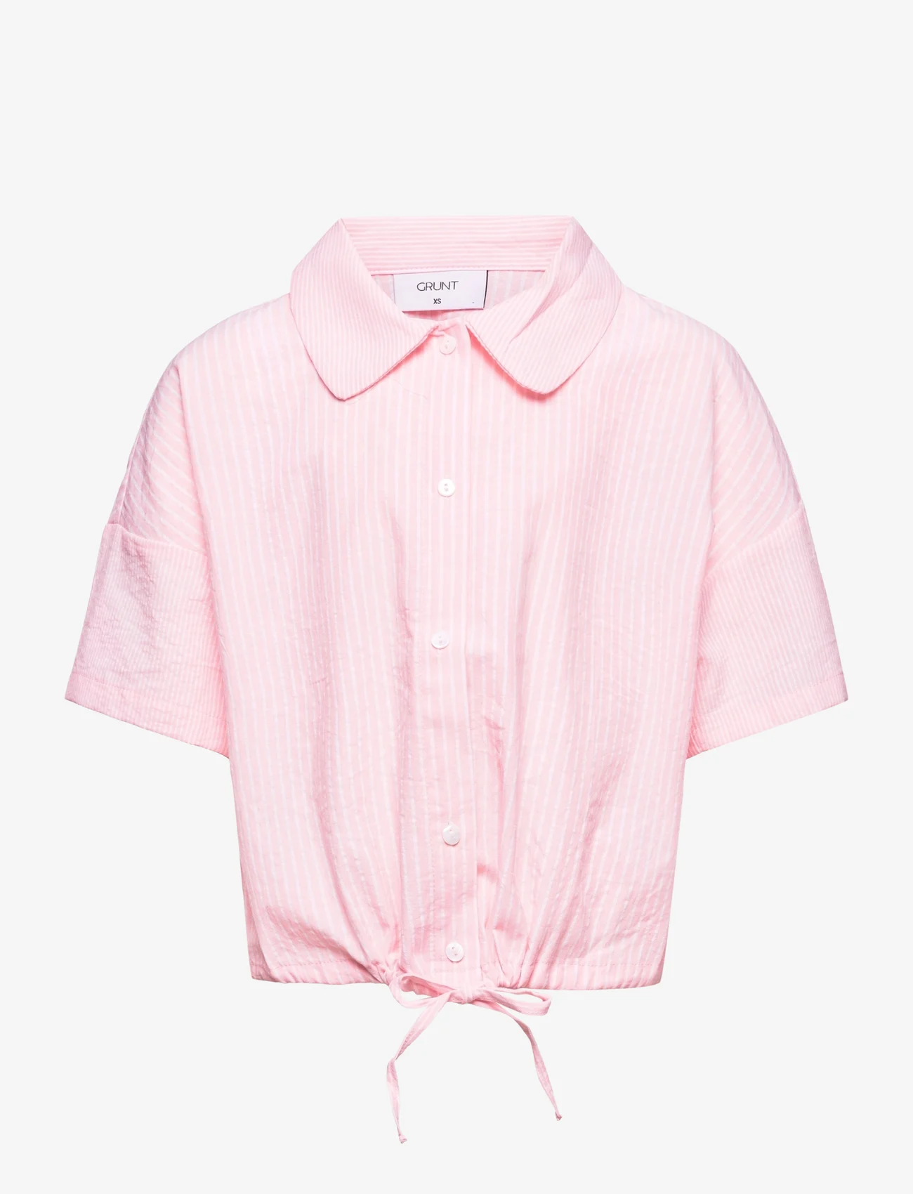 Grunt - Bellis SS Shirt - suvised sooduspakkumised - light pink - 0