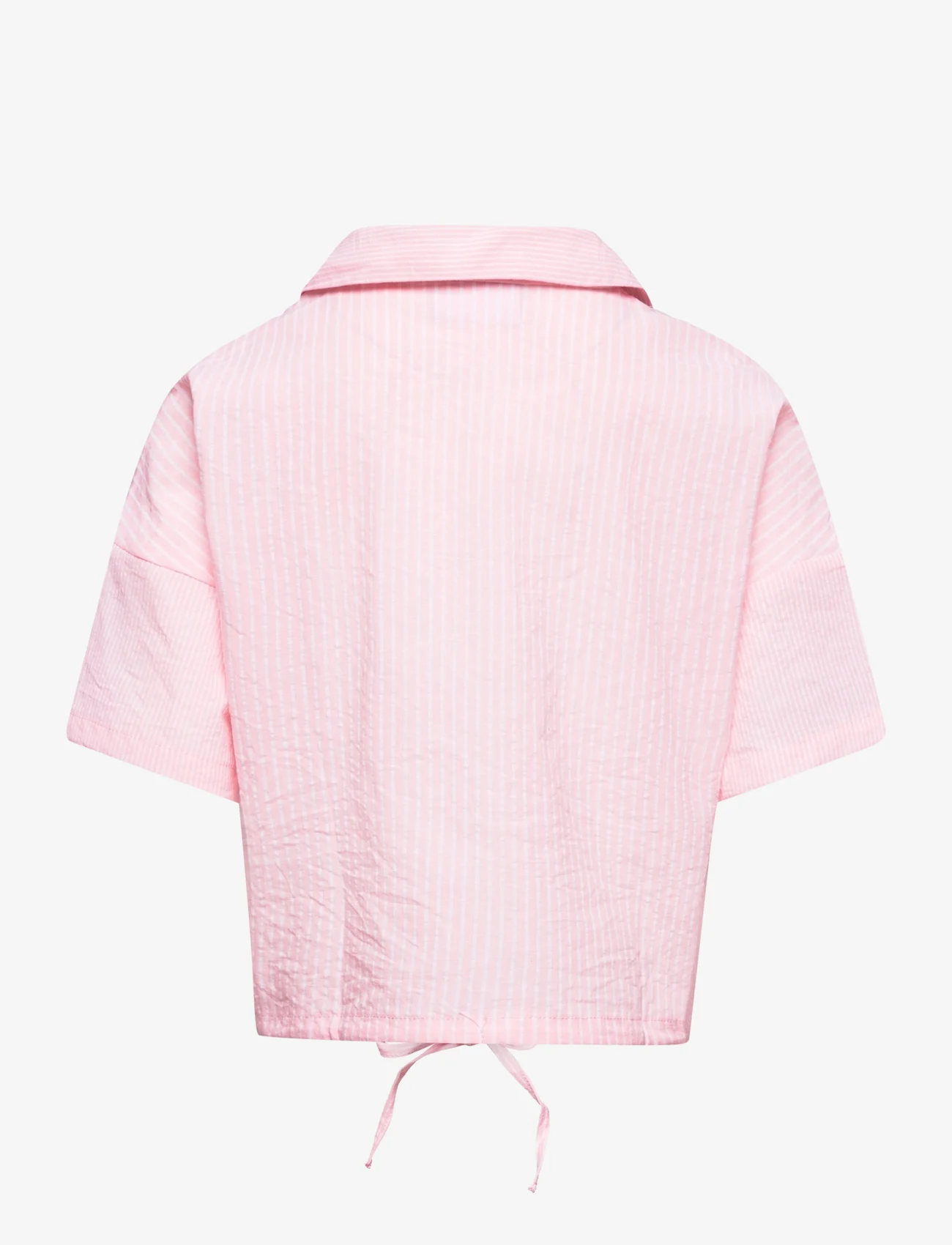 Grunt - Bellis SS Shirt - suvised sooduspakkumised - light pink - 1