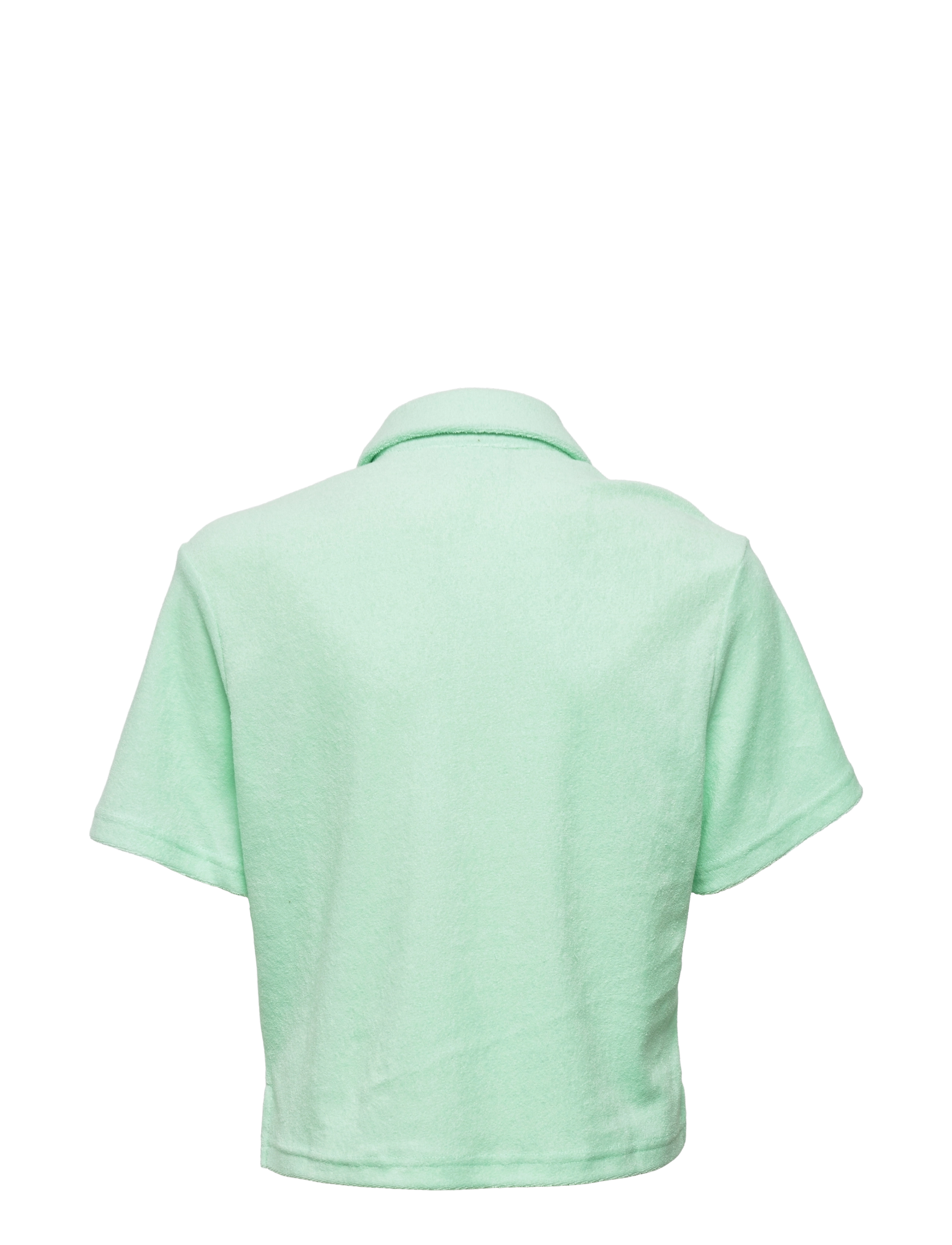 Grunt - Daisy Towelling Shirt - hemden - light green - 1