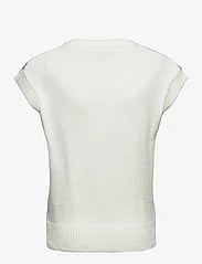 Grunt - Canellia Knit Vest - västar - off white - 1