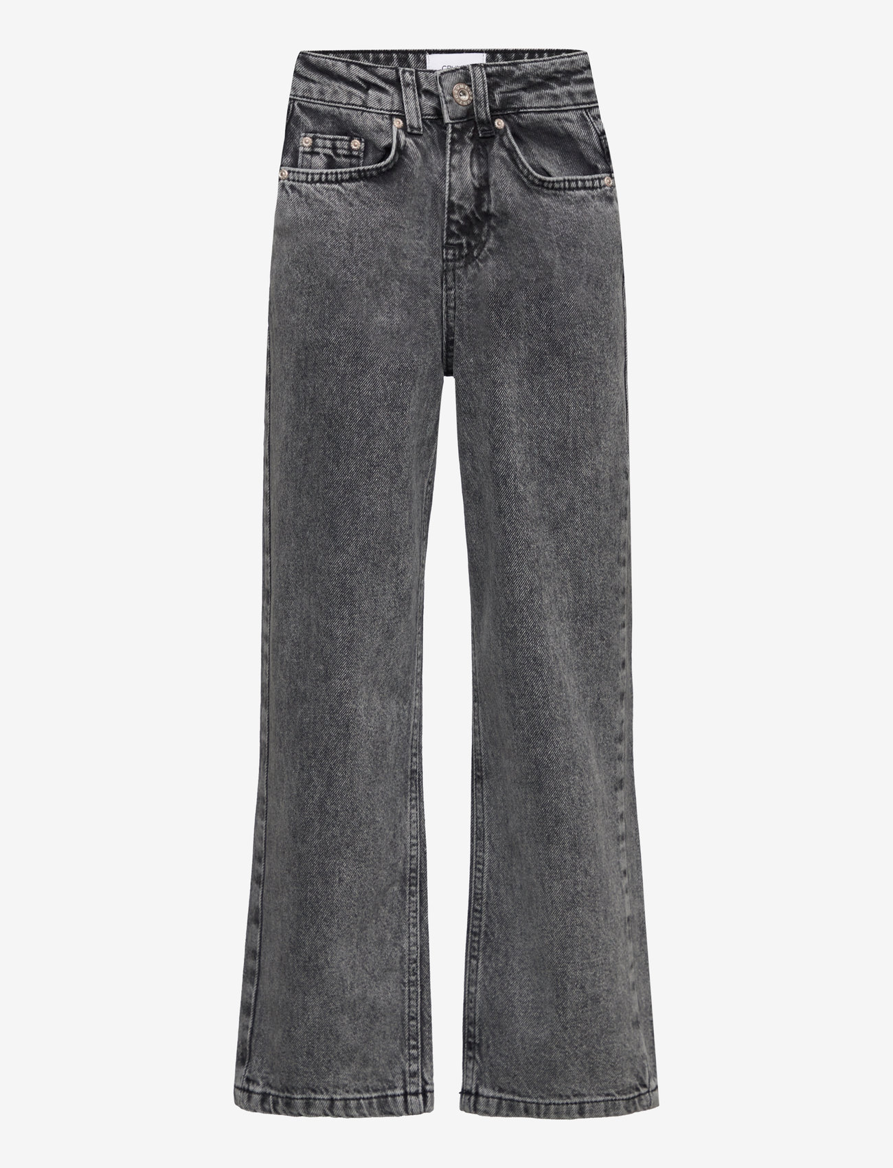 Grunt - Wide Leg Dark Grey - dark grey - 0