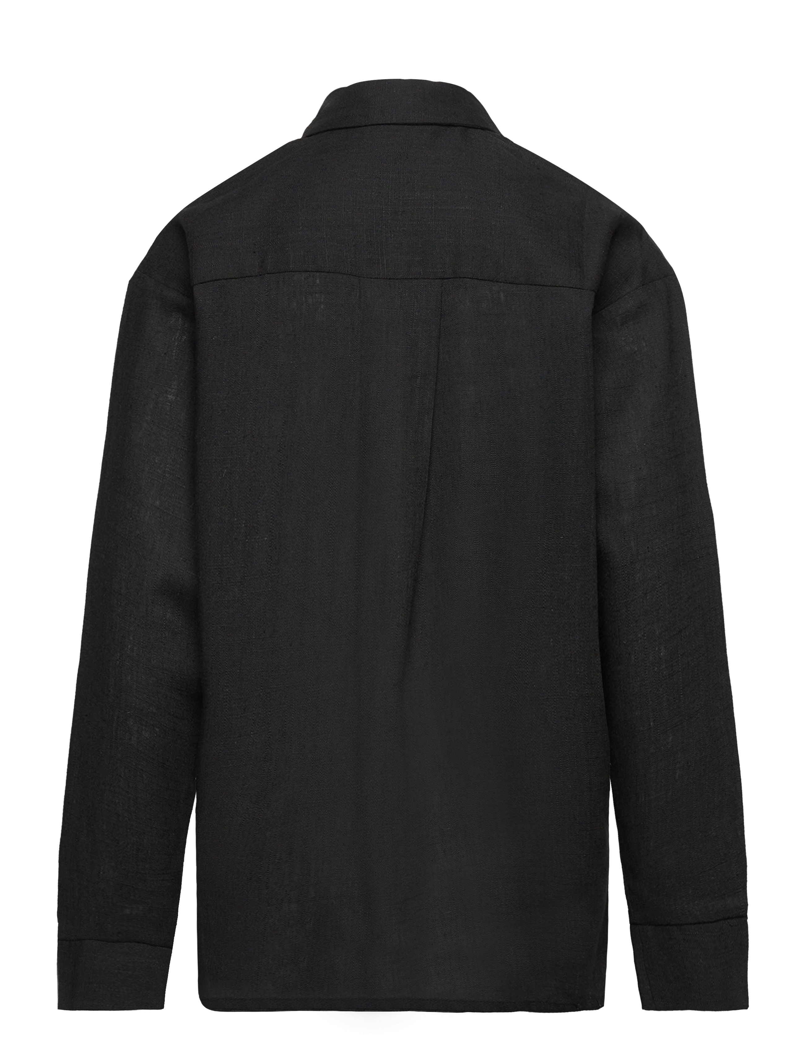 Grunt - Evie Linen Shirt - black - 1