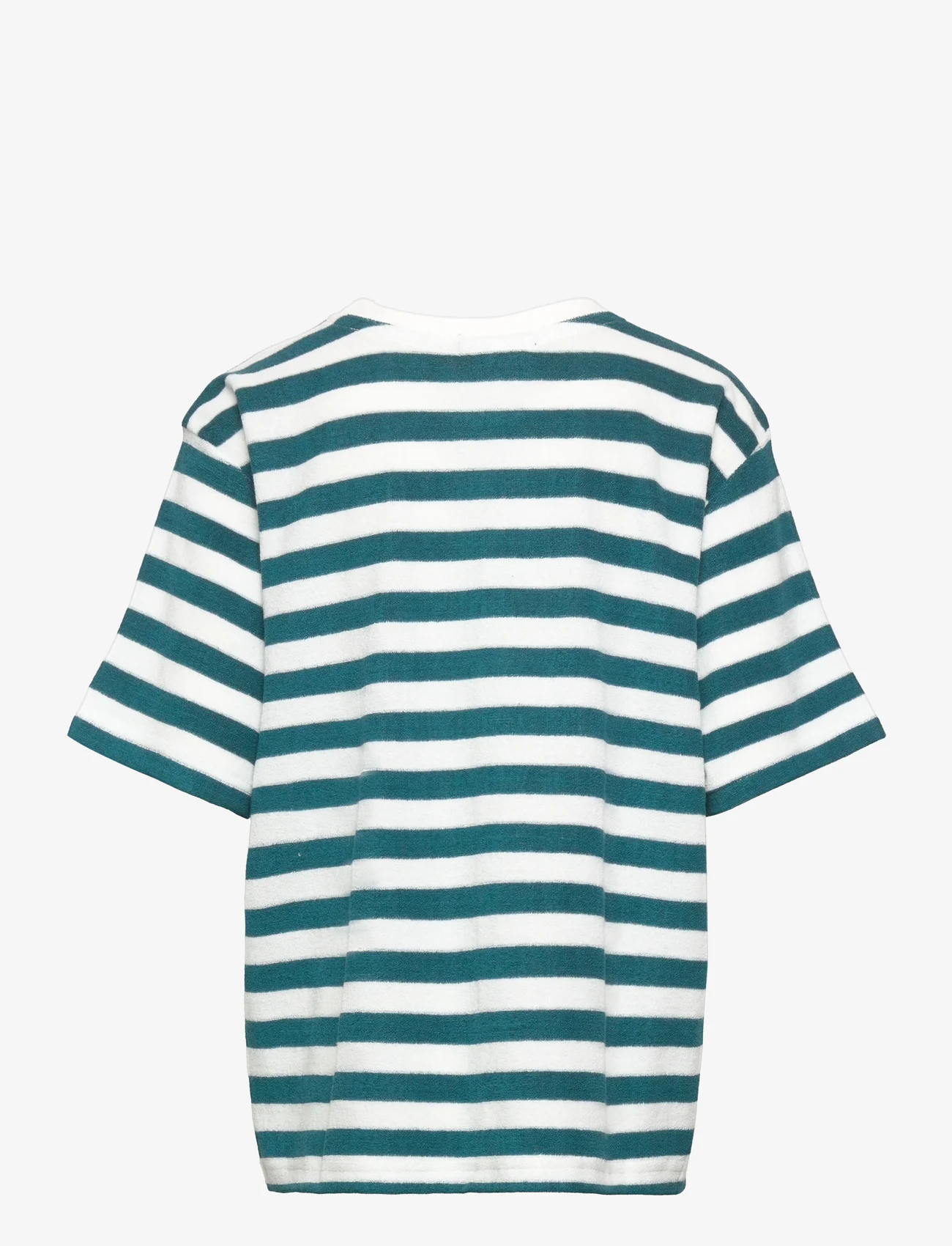 Grunt - Graham Towel Tee - short-sleeved t-shirts - dark green - 1