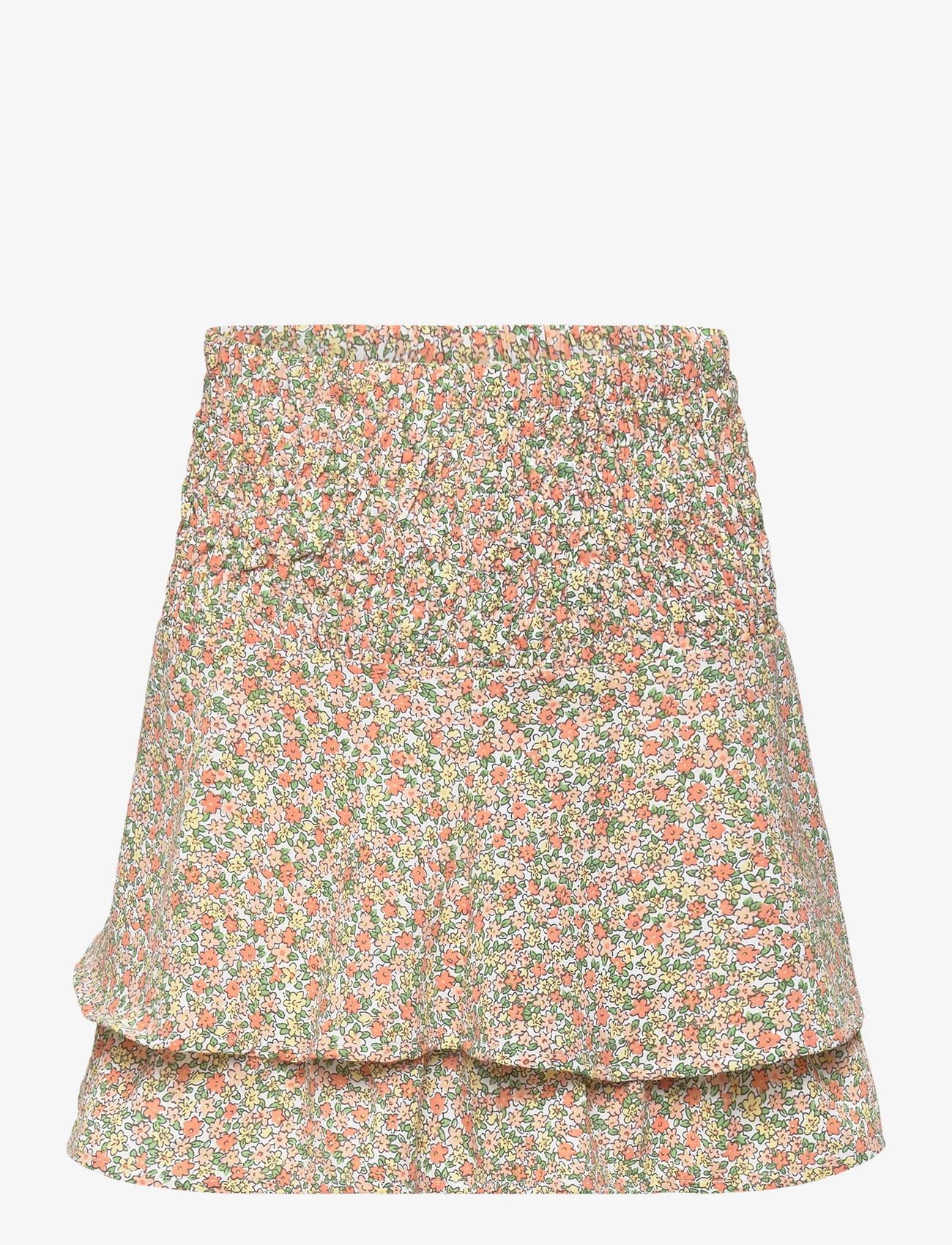 Grunt - Mynte Flo Skirt - korte rokken - peach - 0