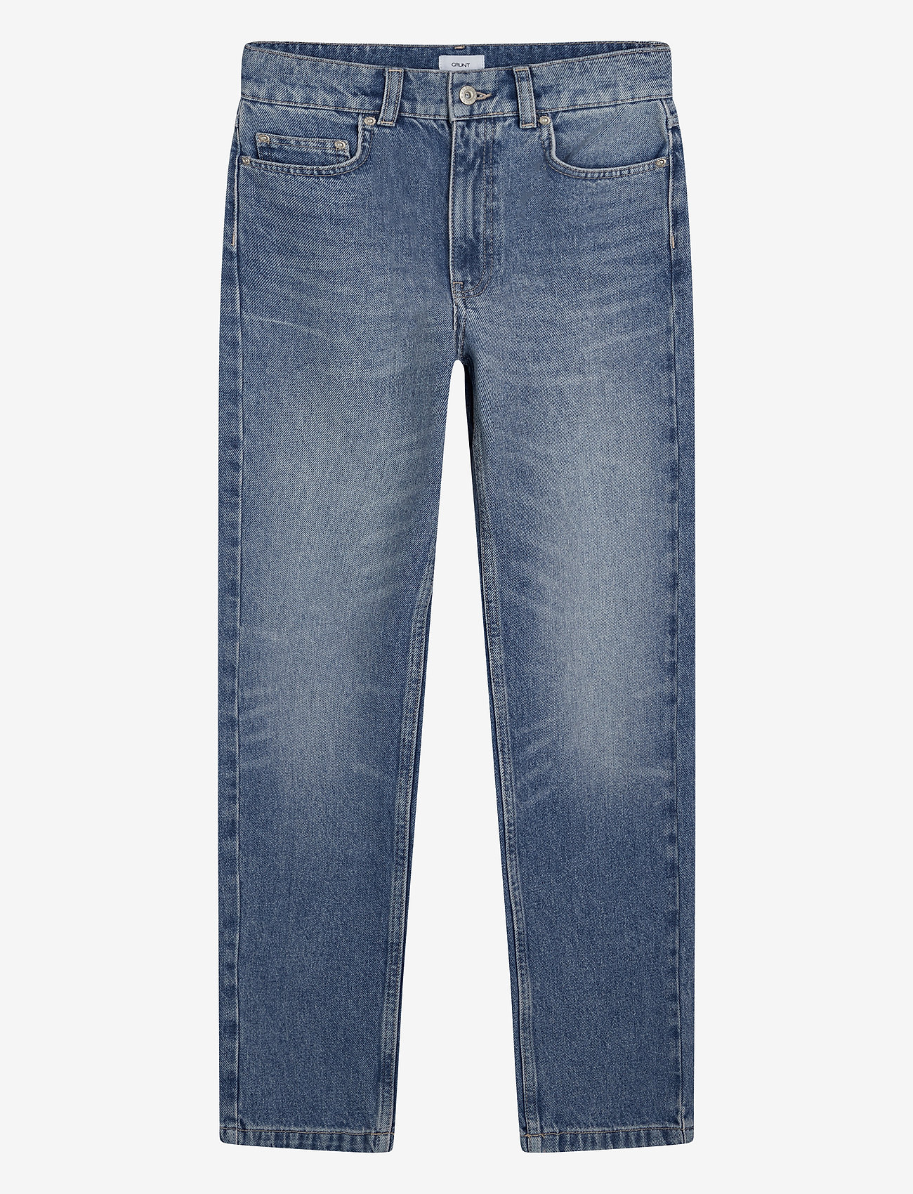 Grunt - Nadia  Newbro Midwaist Jeans - tavalised teksad - retro blue - 0