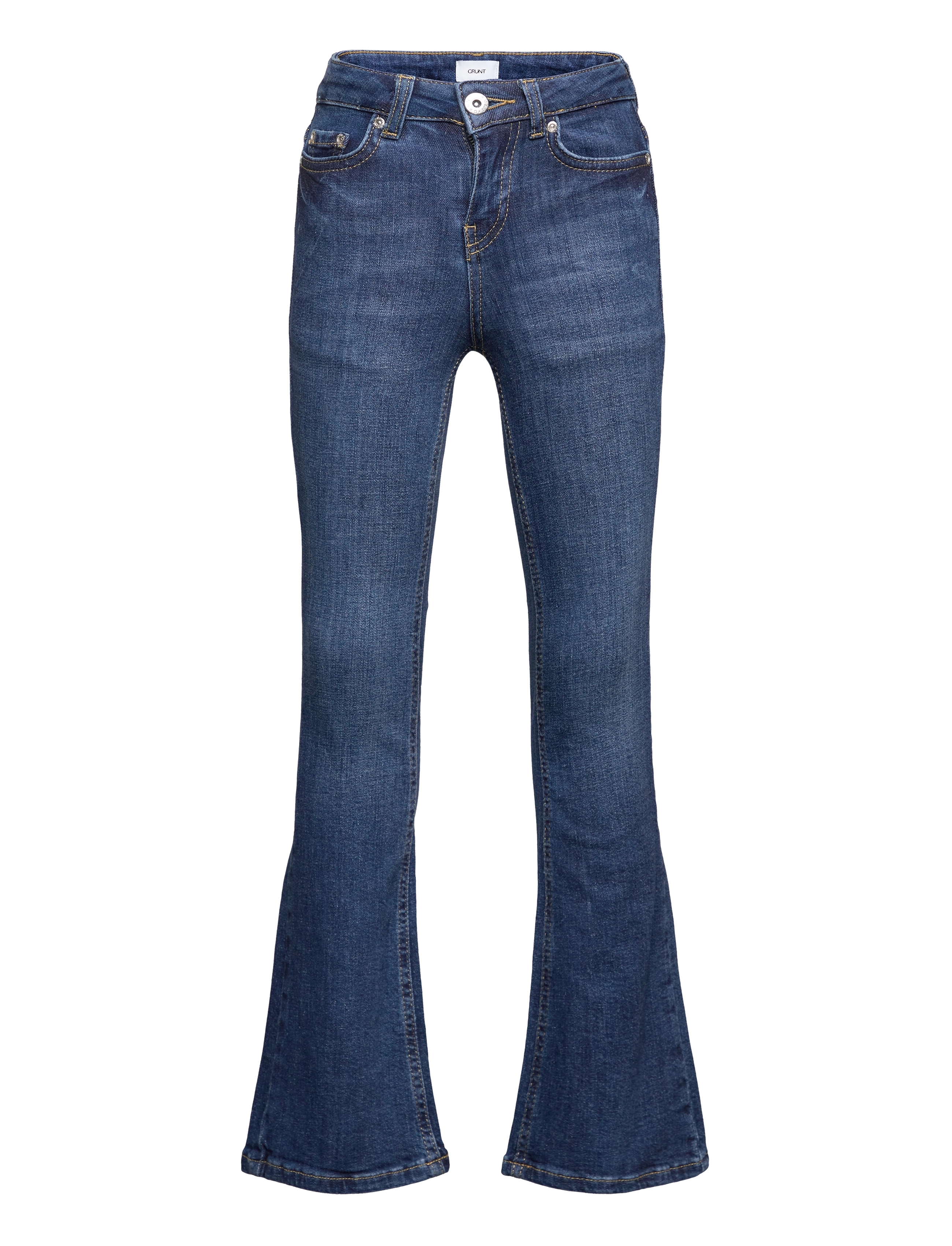 GRUNT Grtexas Low Flare Blau Blau - 164 - Kinder