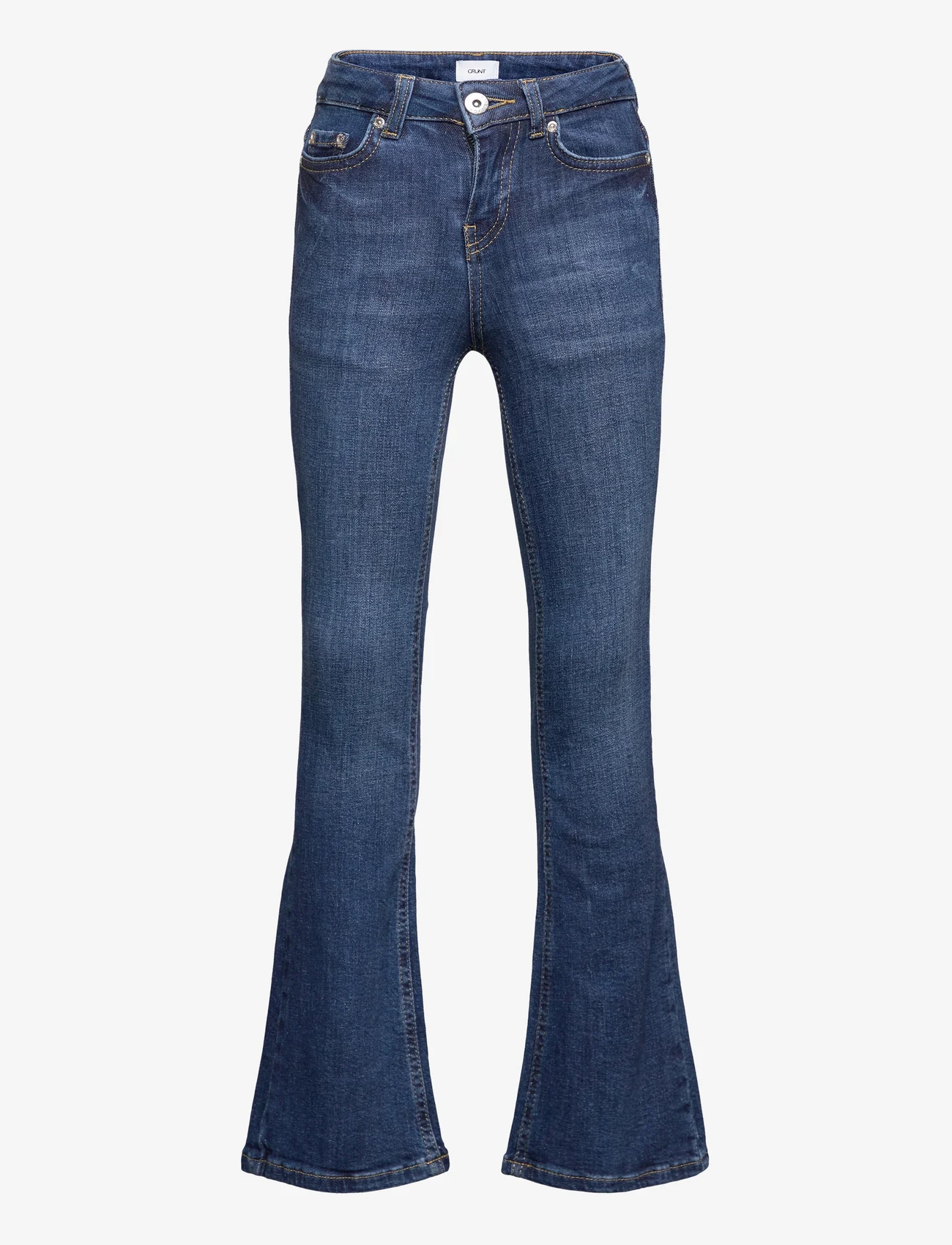 Grunt - Texas Low Flare Blue - bootcut jeans - blue - 0
