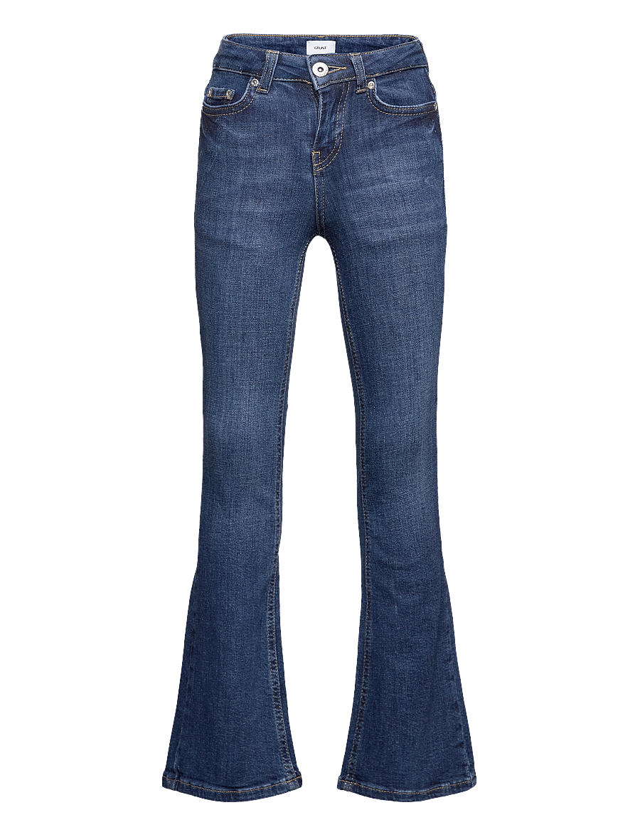 Grunt - Texas Low Flare Blue - bootcut džinsi - blue - 0