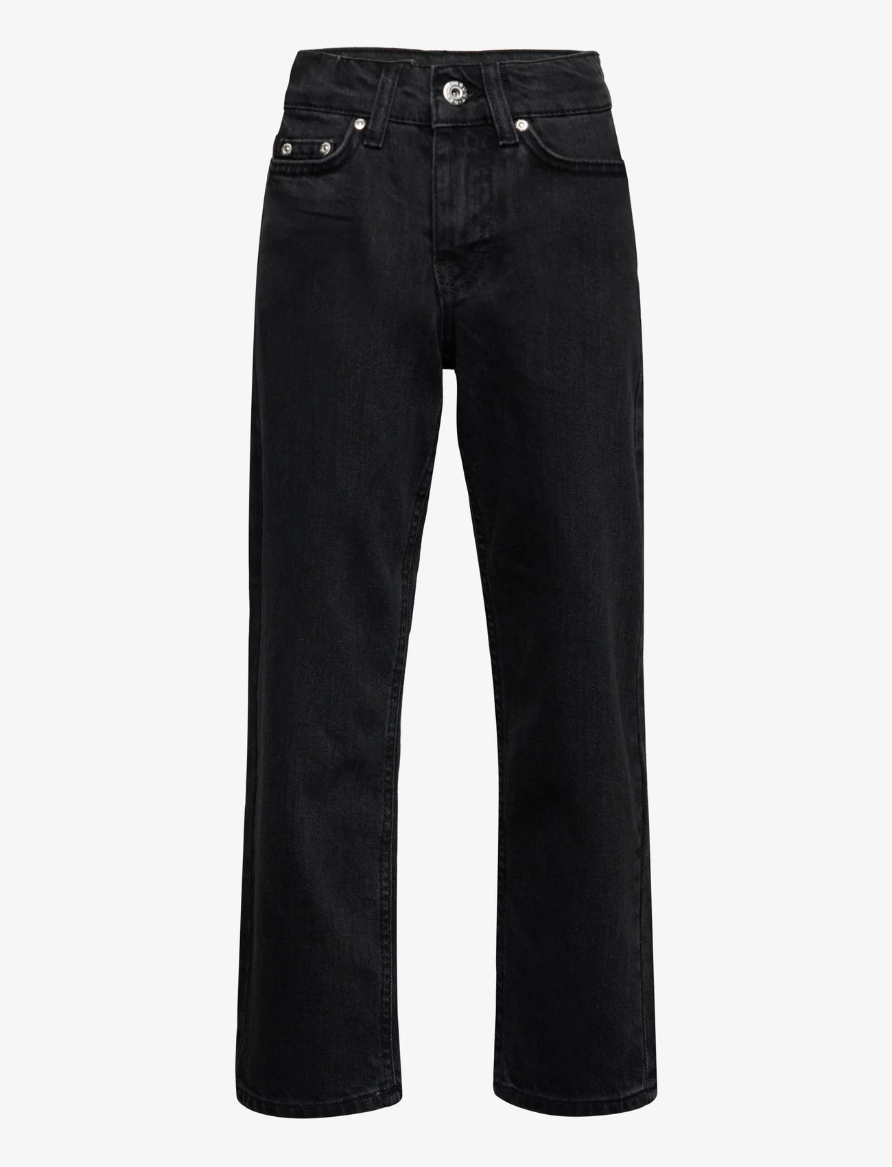 Grunt - Nadia Midrise Straight Black - regular jeans - black vintage - 0