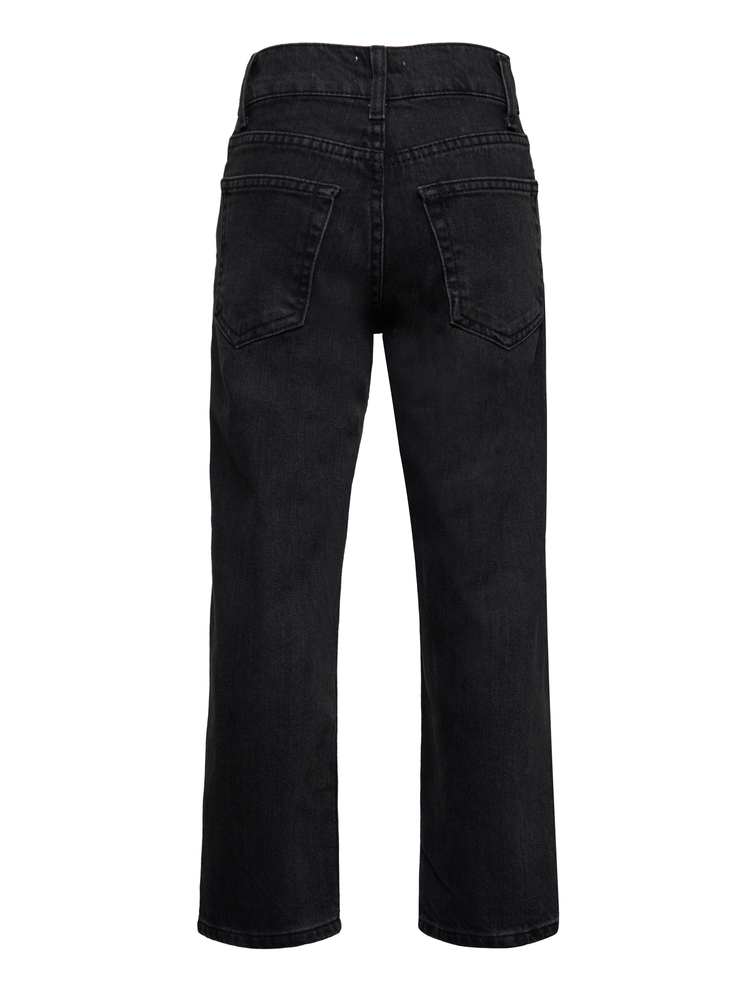 Grunt - Nadia Midrise Straight Black - regular jeans - black vintage - 1