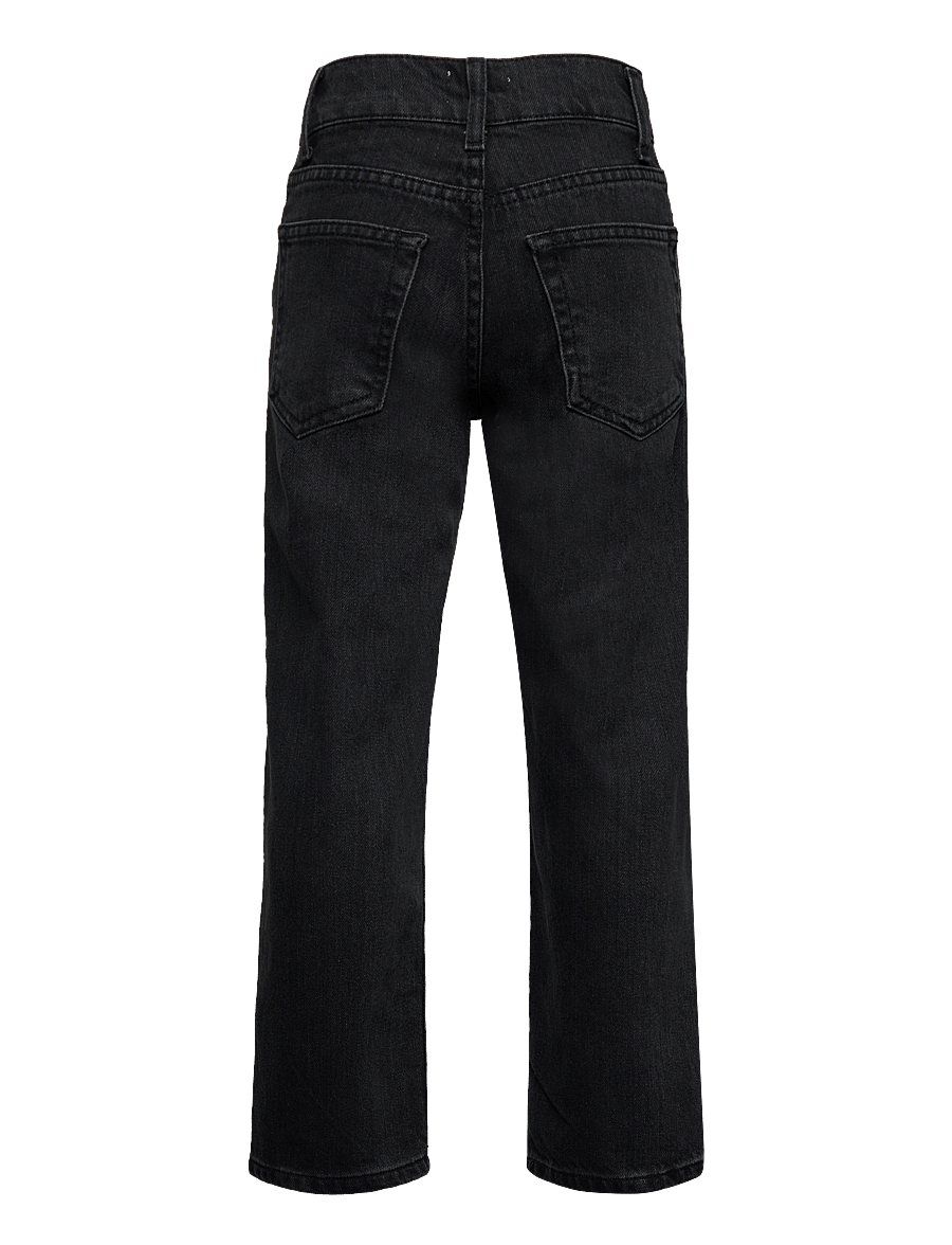 Grunt - Nadia Midrise Straight Black - suorat farkut - black vintage - 1