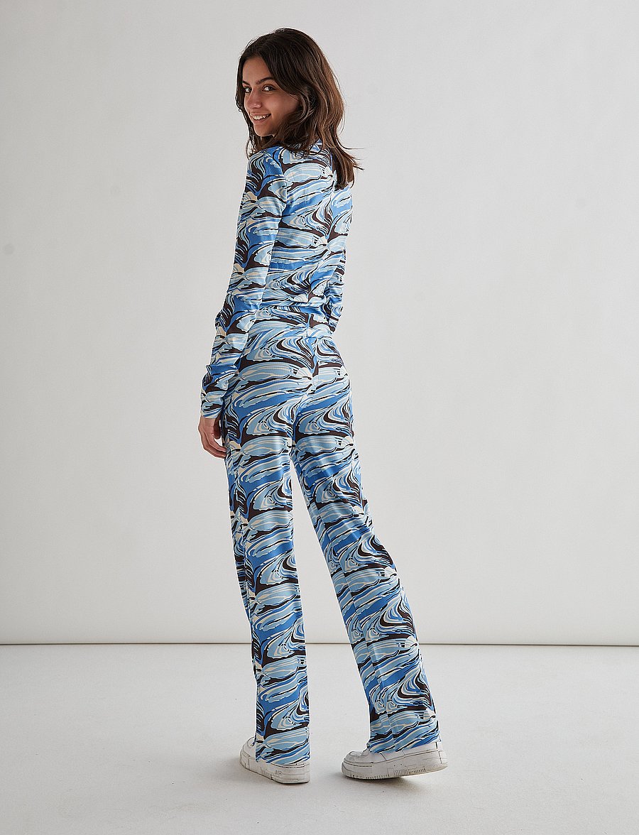 Grunt - Ada Pants - bukser - blue - 1