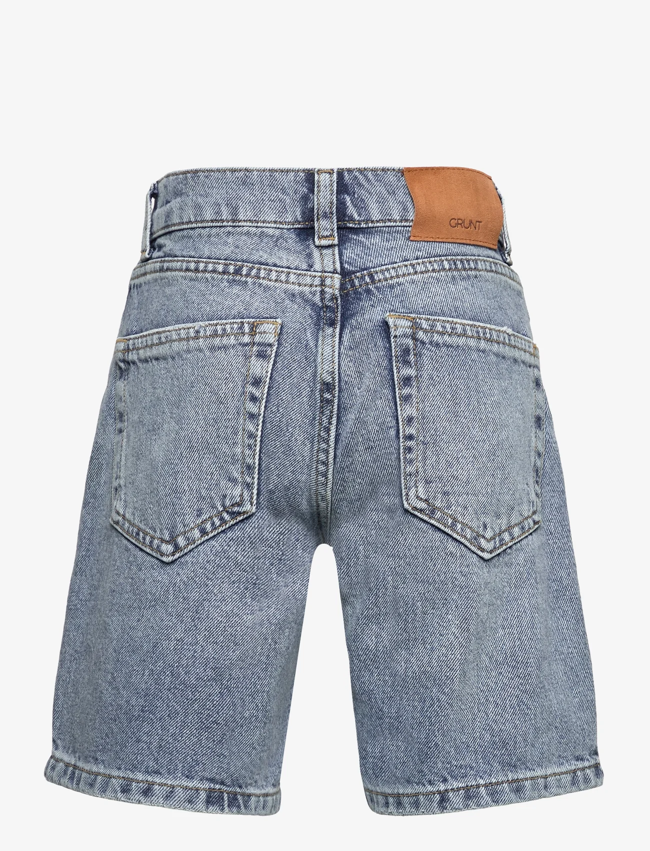 Grunt - Hamon Newbro Shorts - jeansshorts - mid blue - 1