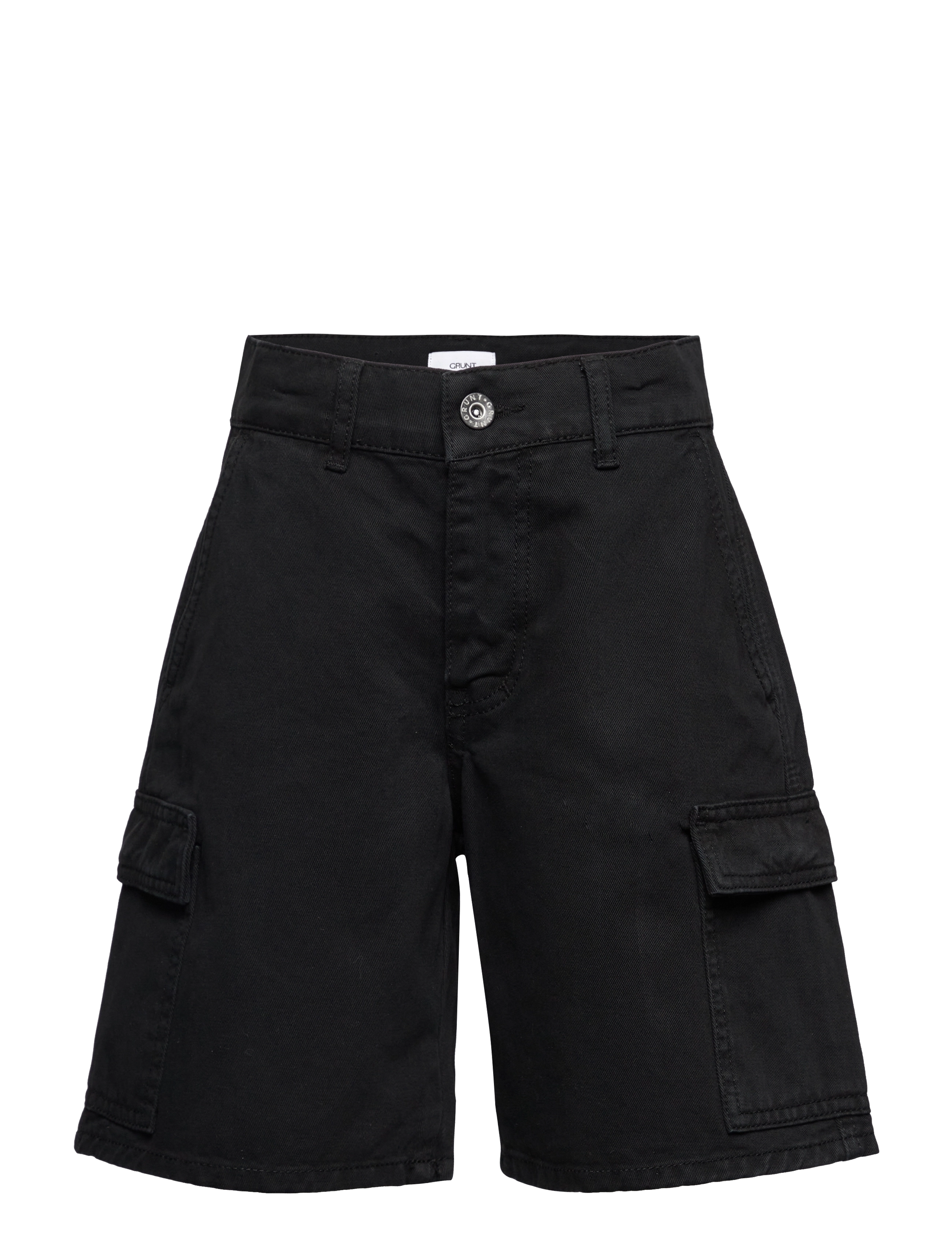 GRUNT Rees Cargo Shorts Schwarz - 164 - Kinder