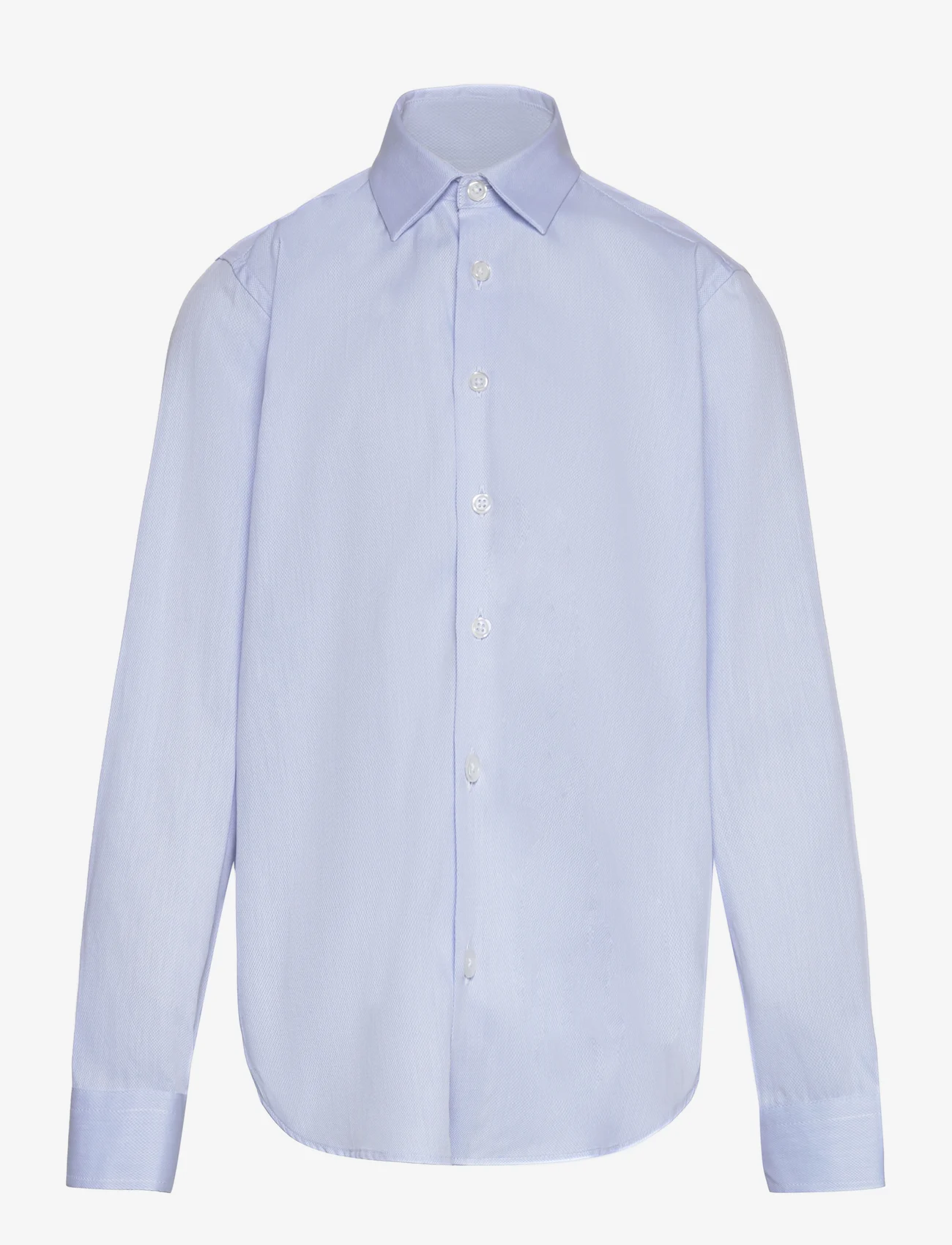 Grunt - Tex Twill Ice Shirt - long-sleeved shirts - blue - 0