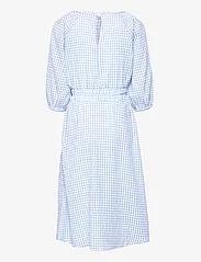Grunt - Osgood Dress - kortärmade vardagsklänningar - blue - 1