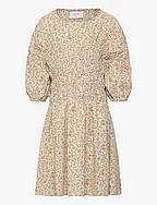 Urbi Flo Dress - PEACH