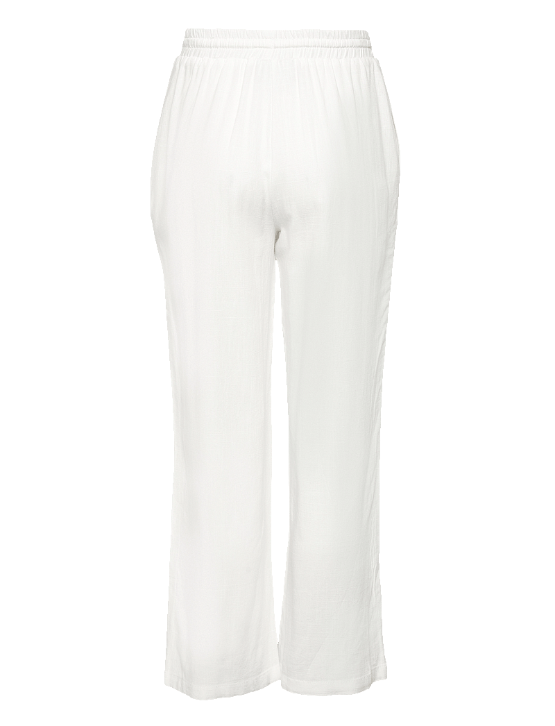 Grunt - GRCamille Linen Pants - byxor - white - 1