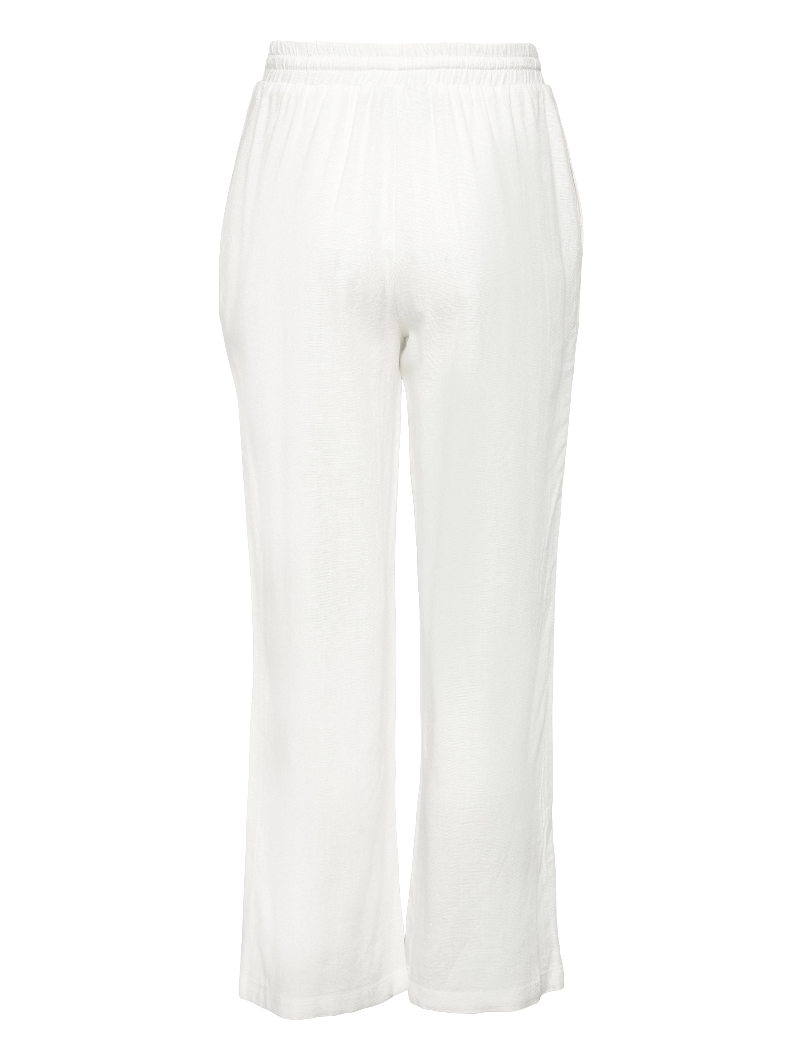 Grunt - GRCamille Linen Pants - hosen - white - 1