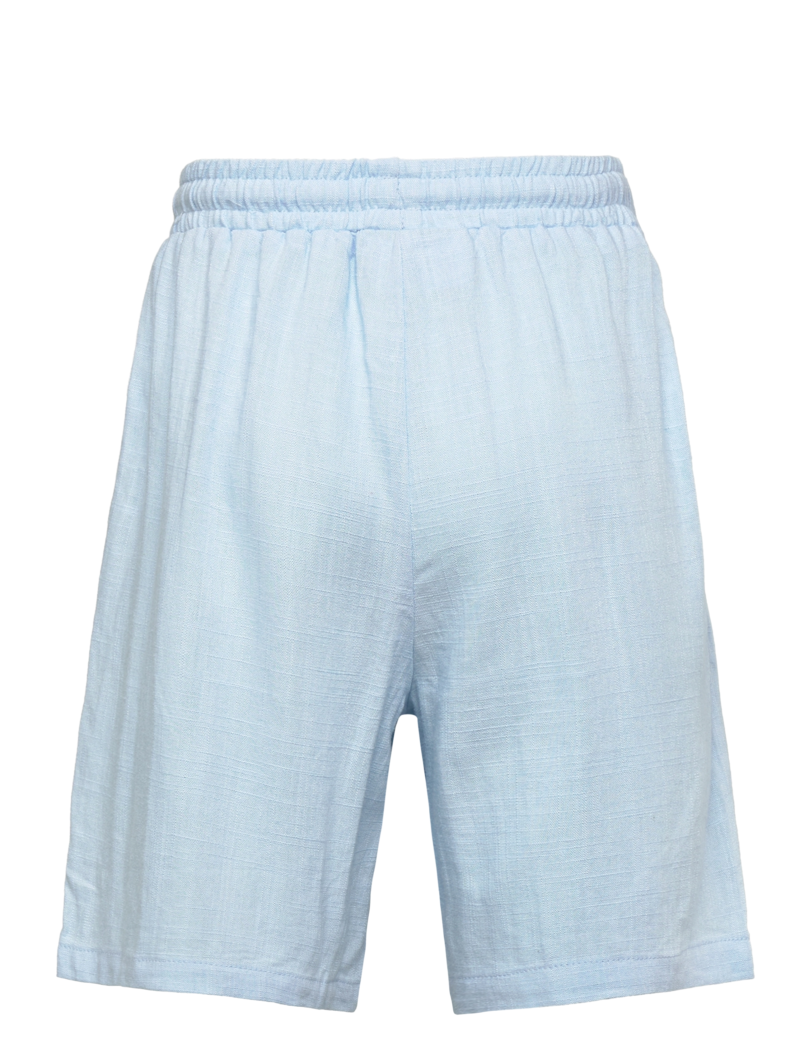 Grunt - GRTanja Linen Shorts - casual shorts - blue - 1