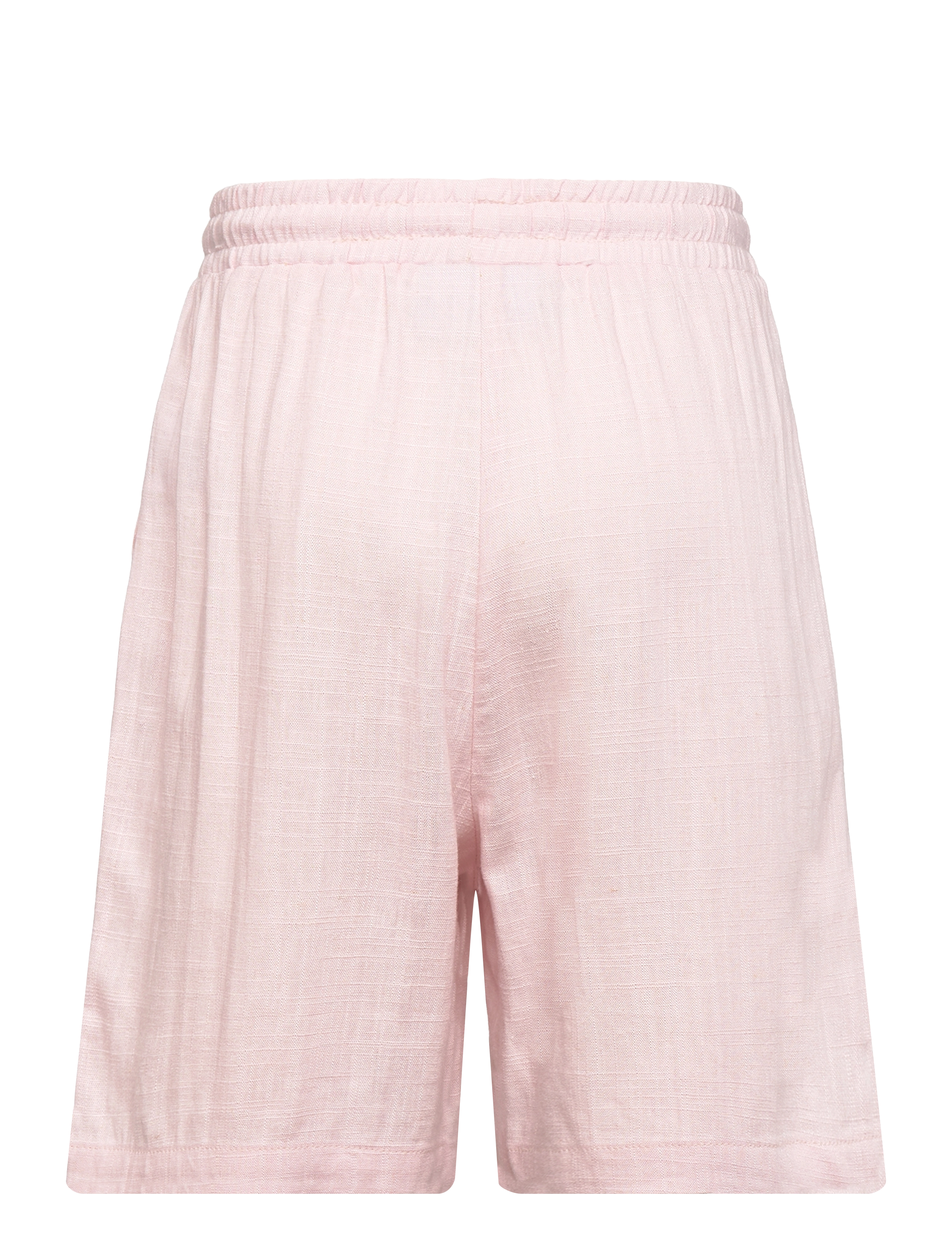 Grunt - GRTanja Linen Shorts - gode sommertilbud - light red - 1