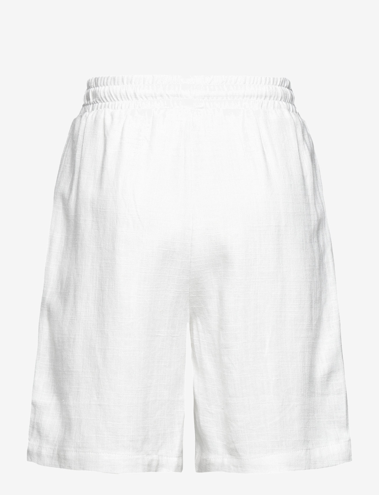 Grunt - GRTanja Linen Shorts - casual shorts - white - 1
