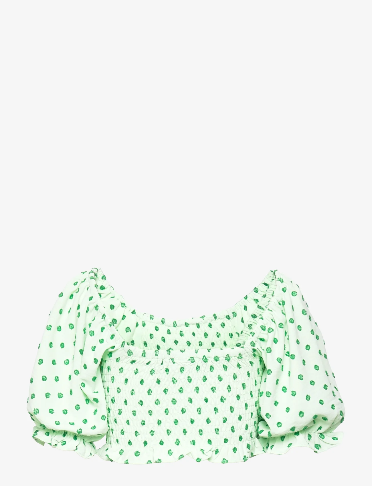 Grunt - Point Dots Top - sommarfynd - off white - 1