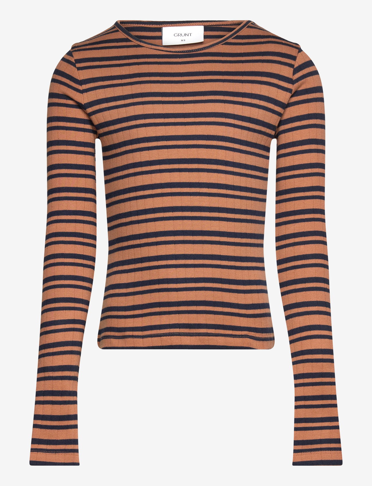 Grunt - Dopim Top LS - höstkläder - coffee stripe - 0