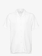 Atos SS Linen Shirt - WHITE
