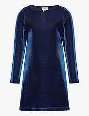 Grunt - Jaloop Dress - pikkade varrukatega vabaaja kleidid - blue - 0