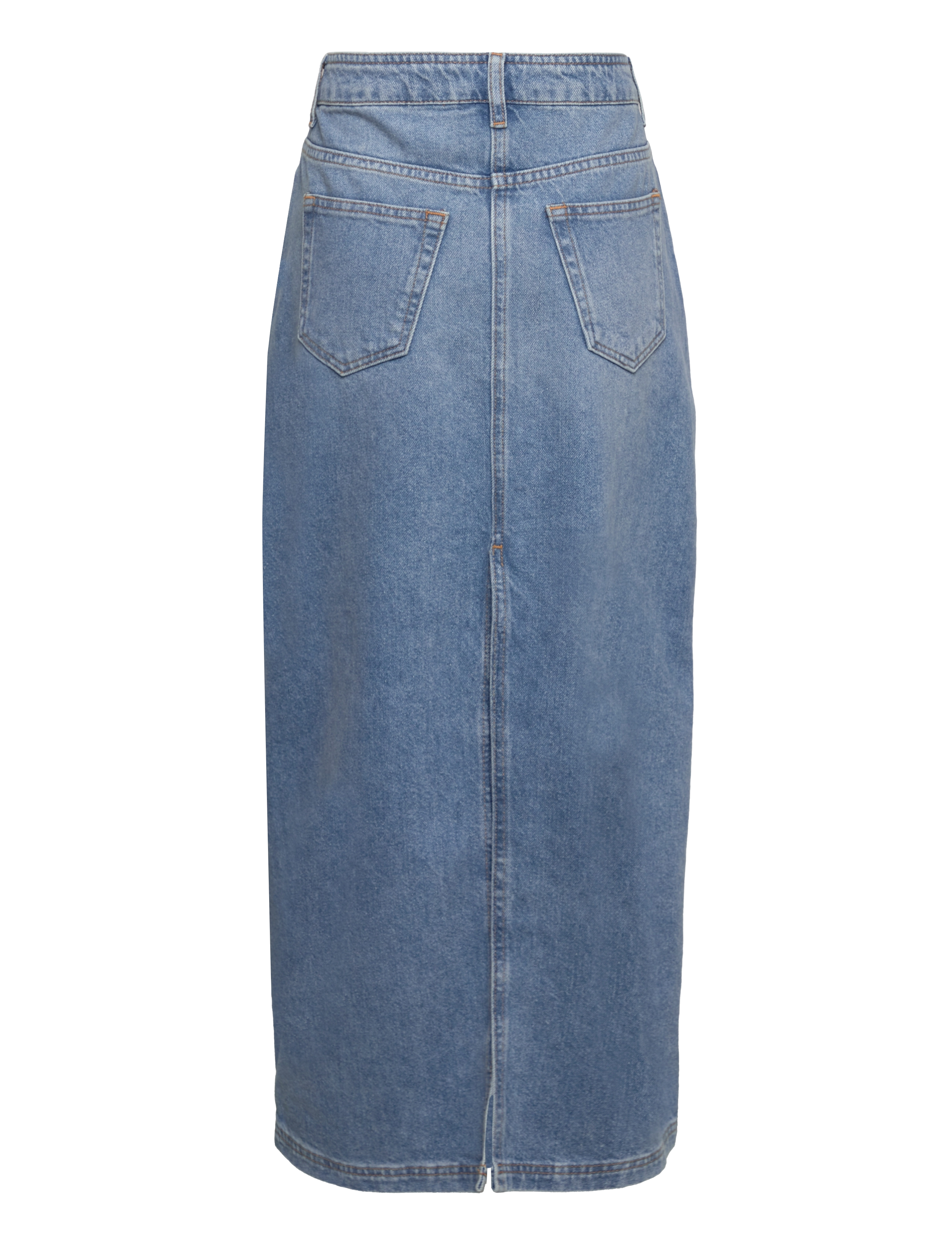 Grunt - Elisa Denim Skirt Vintage Blue - maxi nederdele - blue vintage - 1