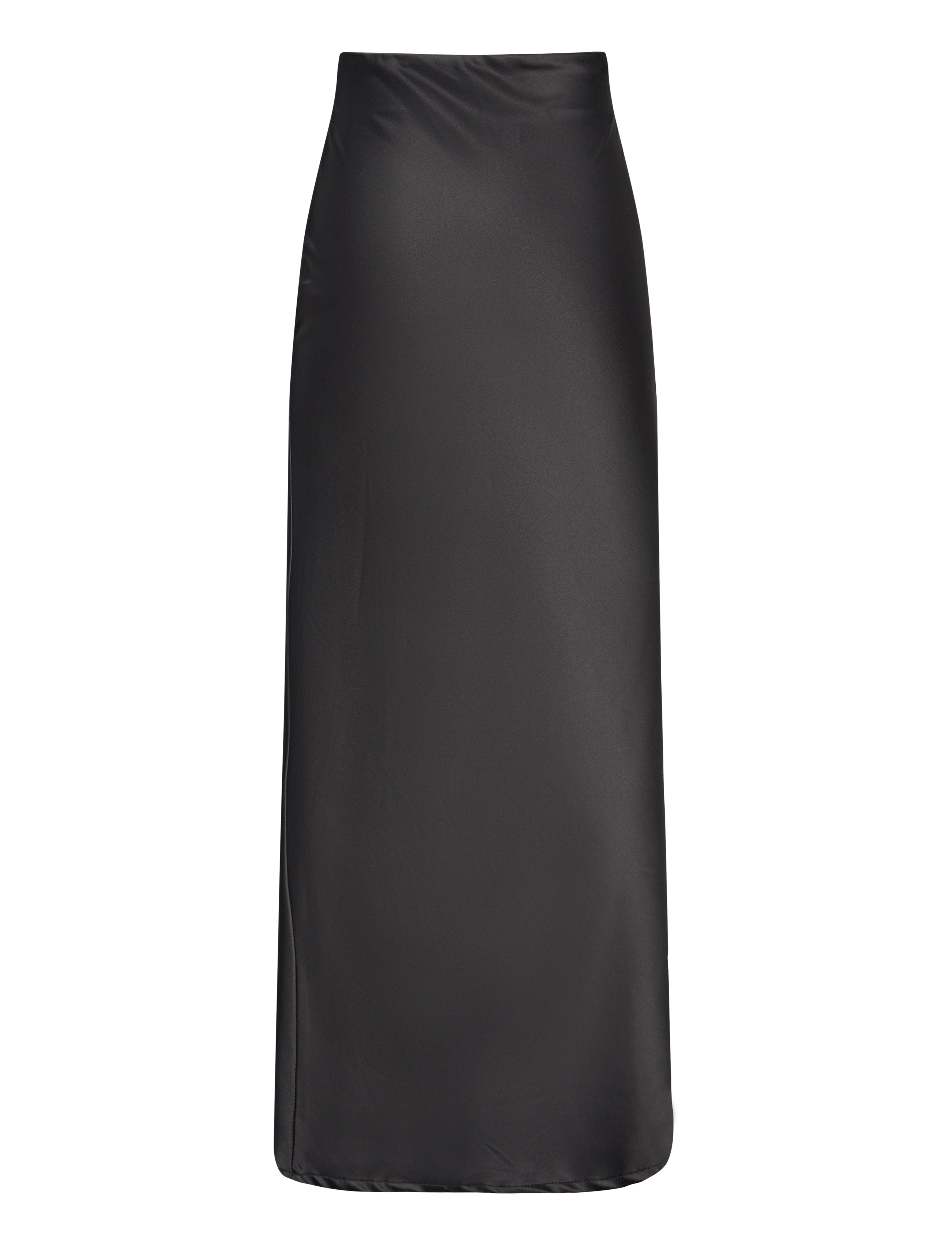 Grunt - Diemen Satin Skirt - maxi nederdele - black - 1