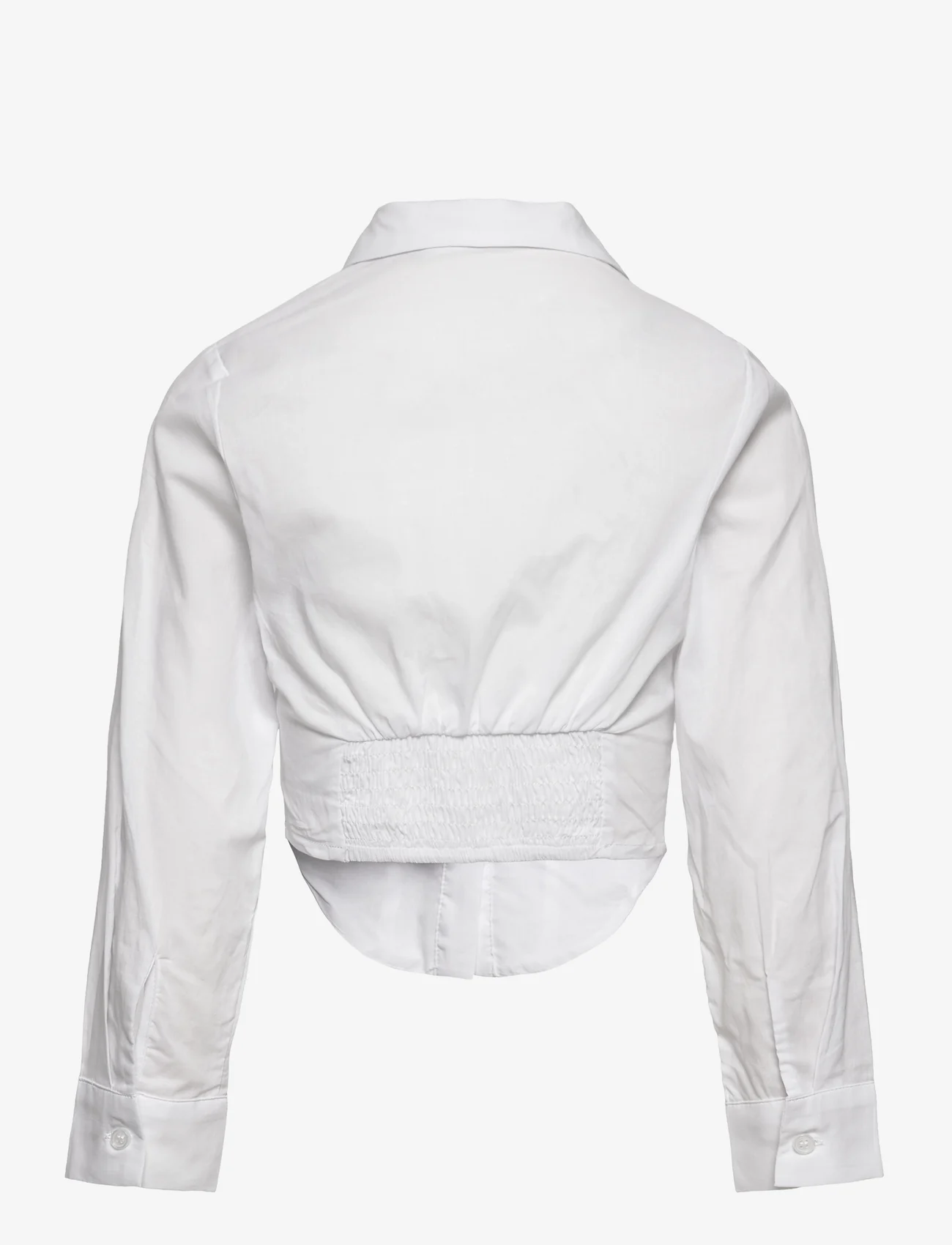 Grunt - Longford Shirt - långärmade skjortor - white - 1