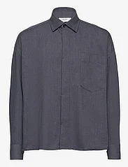 Grunt - Alkmaar Shirt - langærmede skjorter - black - 0