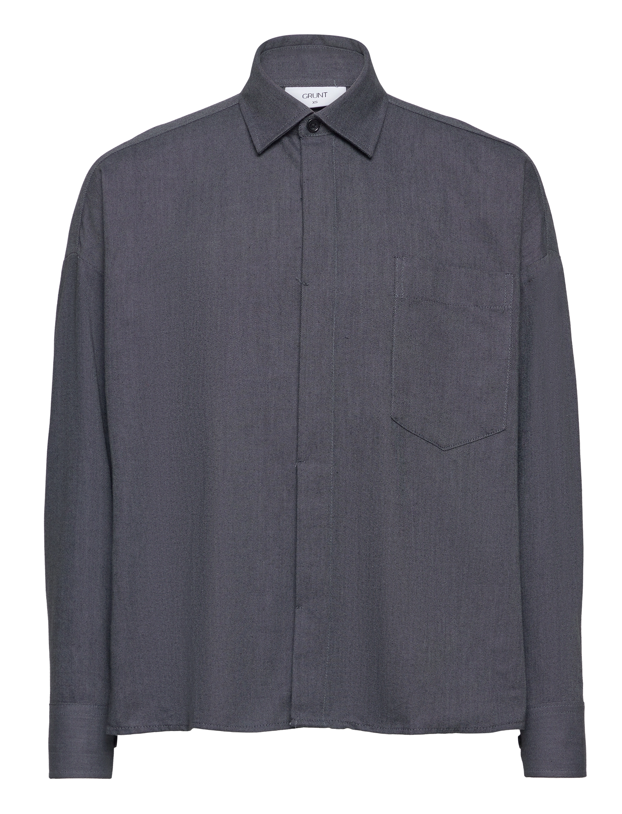 Grunt Alkmaar Shirt - Skjorter - BLACK / black